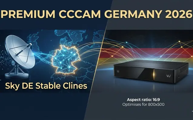 Best Premium CCcam Germany 2026 Server Astra 19.2E