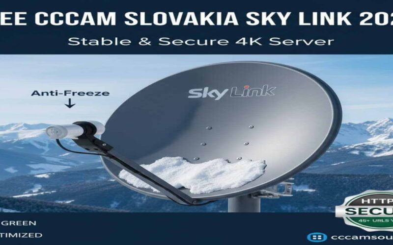 Free CCcam Slovakia Sky Link 2026 Server