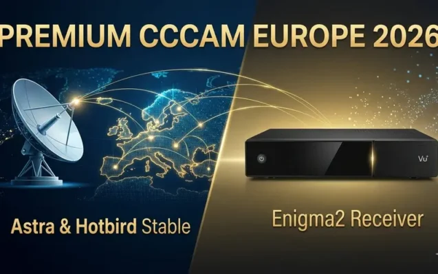 Best CCcam Europe 2026 Server Premium Free