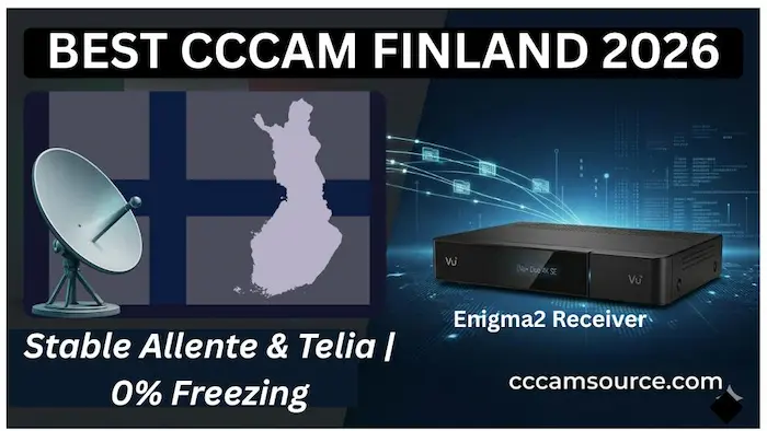 Best CCcam Finland 2026 Allente Telia Thor 0.8W Stable Server