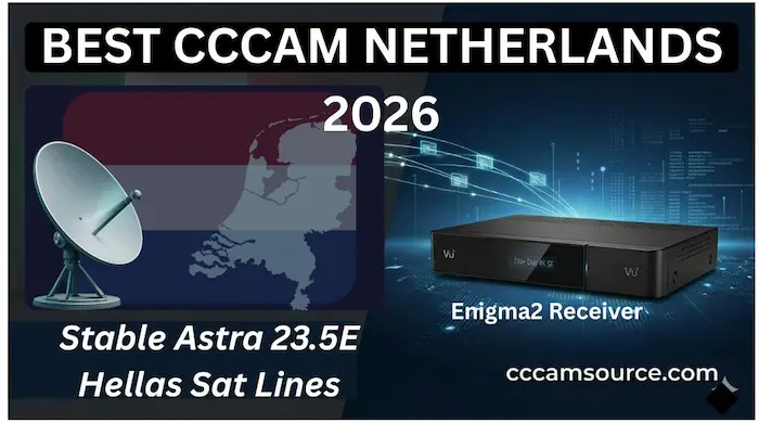 Best CCcam Netherlands 2026 Canal Digitaal Astra 23.5E