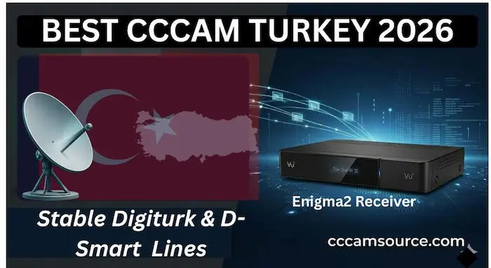 Best CCcam Turkey 2026 Digiturk D-Smart Türksat 42E
