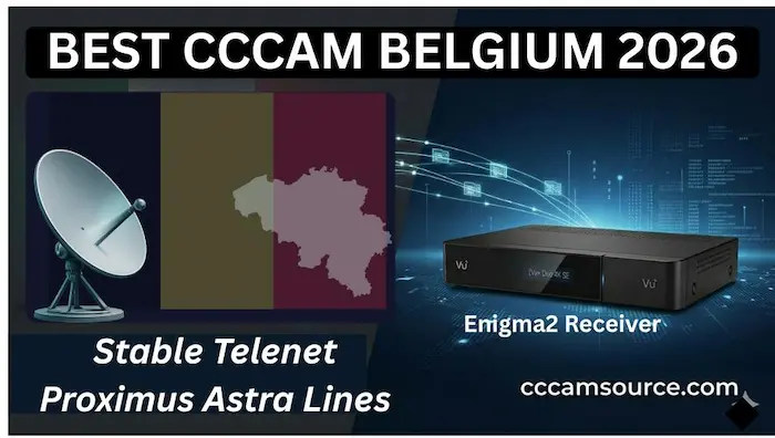 Best CCcam Belgium 2026 Telenet Proximus Astra 19.2E