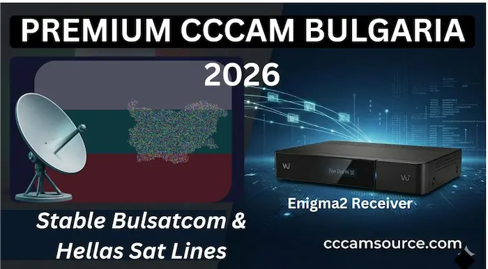 Best CCcam Bulgaria 2026 Bulsatcom Hellas Sat 39E