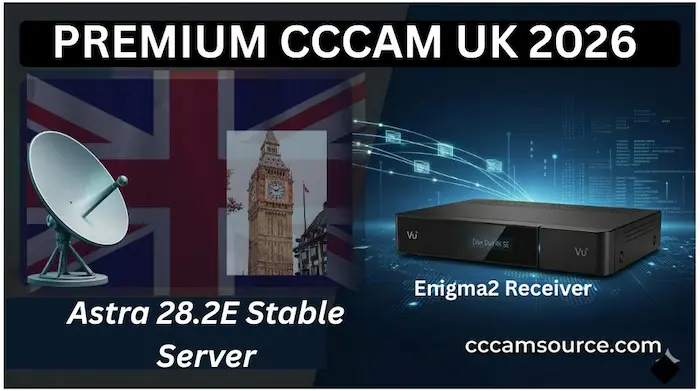 Best CCcam Sky UK 2026 Astra 28.2E cccamsource.
